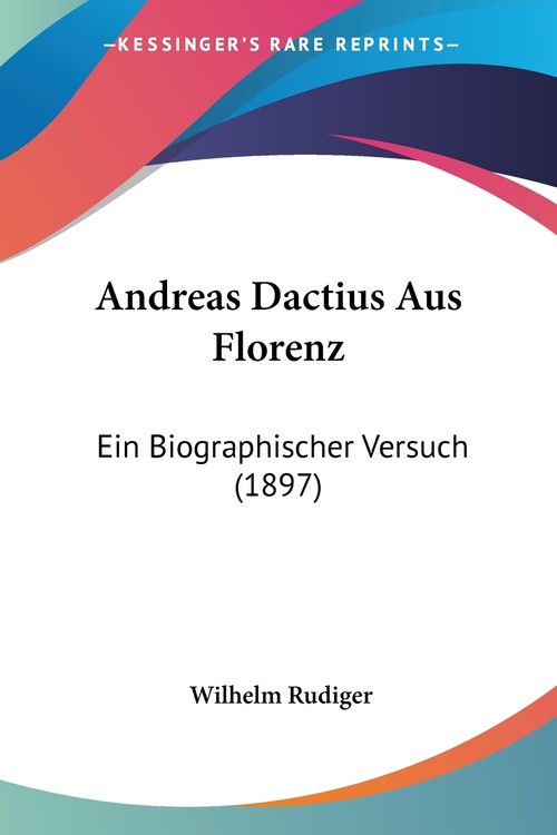Andreas Dactius Aus Florenz