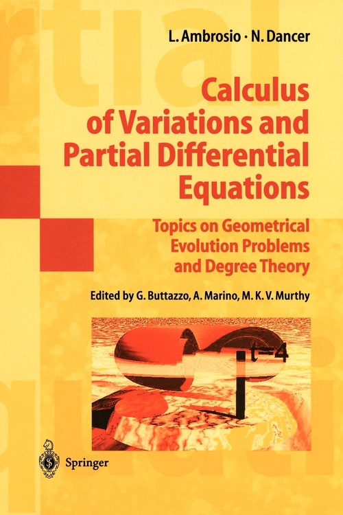 Calculus of Variations and Partial Differential Equations