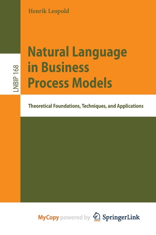 Natural Language in Business Process Models