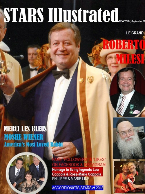 Stars Illustrated Magazine. SEPT. 2018. New York. EDITION INTERNATIONALE en noir et blanc