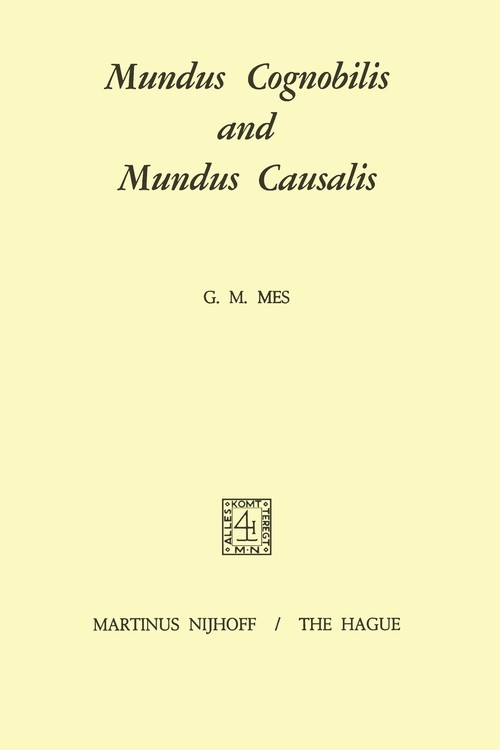 Mundus Cognobilis and Mundus Causalis