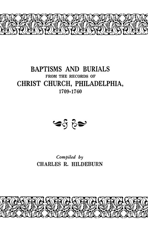 Baptisms and Burials