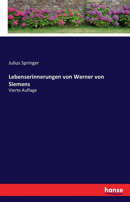 Lebenserinnerungen von Werner von Siemens