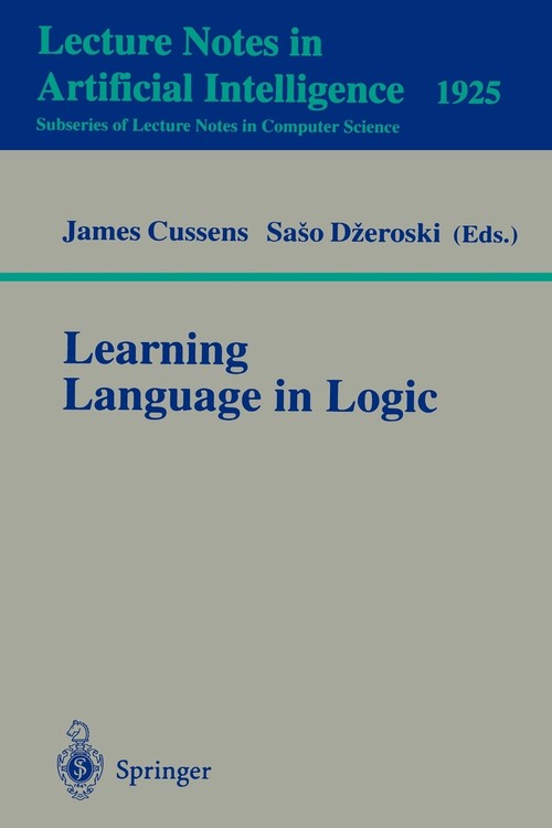 Learning Language in Logic
