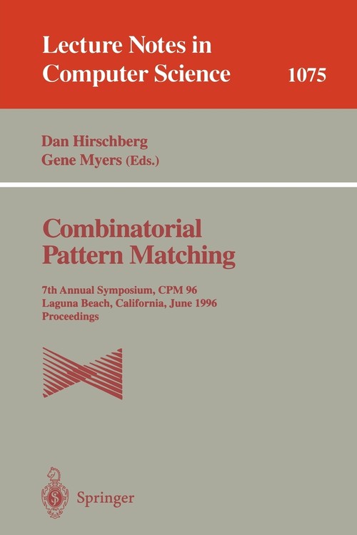 Combinatorial Pattern Matching