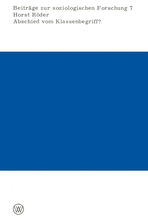 Abschied vom Klassenbegriff?